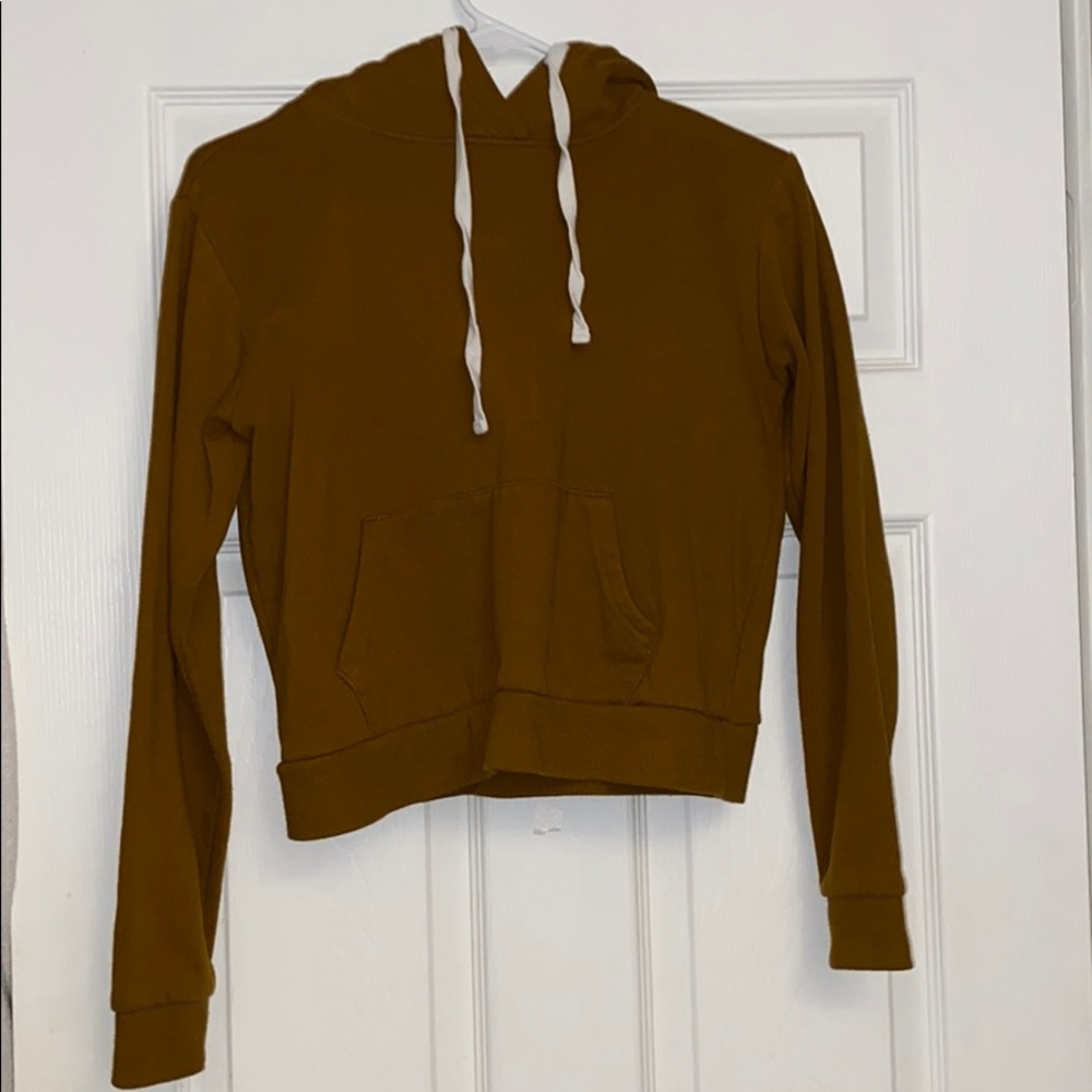 Mustard Colored Hoodie
